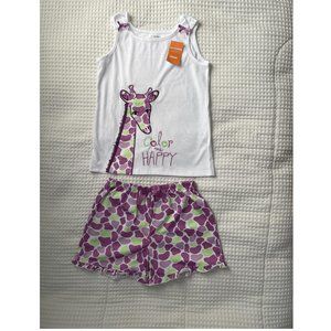 Gymboree Purple Girls Pajamas 10-12